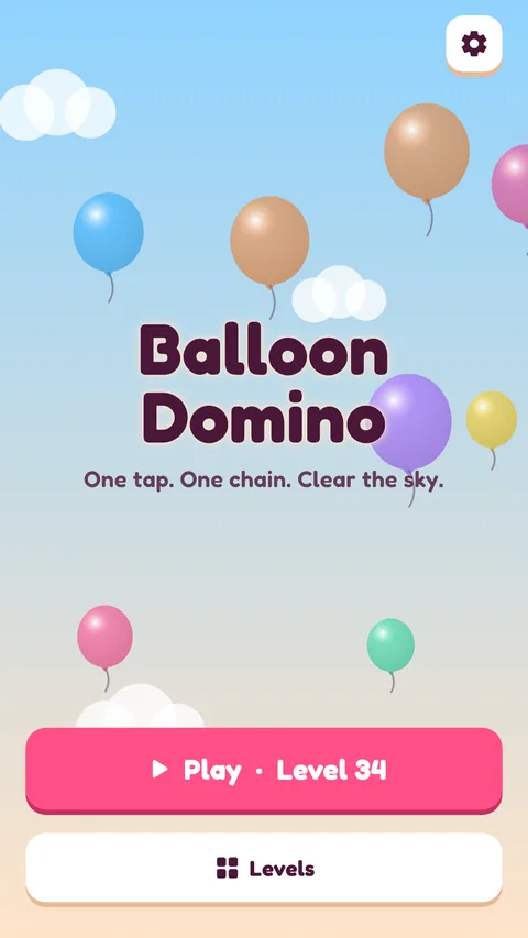 Balloon Domino screenshot 1