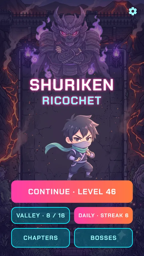Shuriken Ricochet screenshot 6
